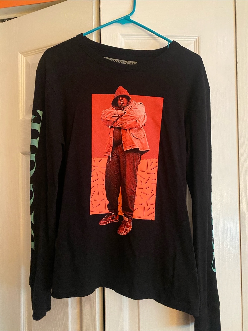 Notorious B.I.G. Black Long-Sleeve shirt - women’s size small.